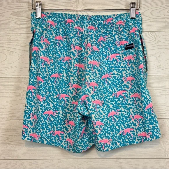 CHUBBIES THE DOMINGO’S ARE FOR FLAMINGOS SWIM SHORTS SWIMMING TRUNKS SMALL - Picture 5 of 11